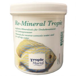 Re-Mineral Tropic 250g to make reverse osmosis (RO) water or soft tap water safe for tropical freshwater fish, shrimps & plants.