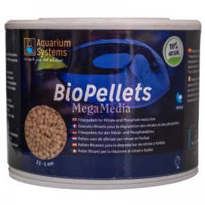 BioPellets pellet media for NP (nitrate & phosphate) reduction in a saltwater marine or freshwater aquarium