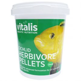 Vitalis Cichlid Herbivore Pellets 260g a high quality food for all cichlid fish