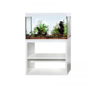 The Pure LED XL aquarium by askoll is a complete aquarium set up including lighting and filtration. Pure White finish